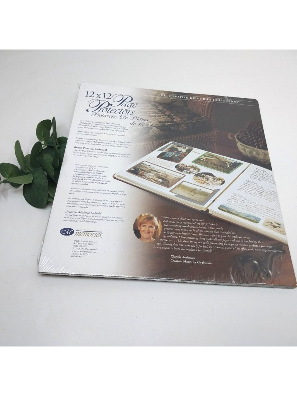 Creative Memories 12x12 Page Protectors For Scrapbooking 15 Sheets